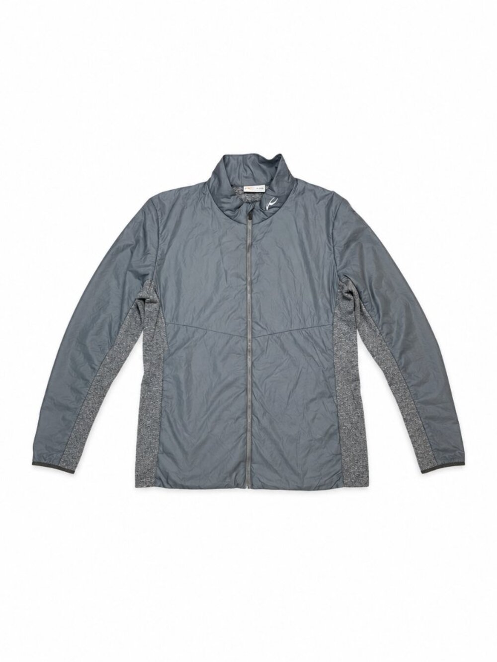 KJUS Radiation Lightweight Performance Full Zip Jacket Gray Men's Small